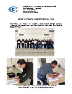 FOTOS DO PROJETO HÁ ESPERANÇA PARA VOCÊ - Guarapuava